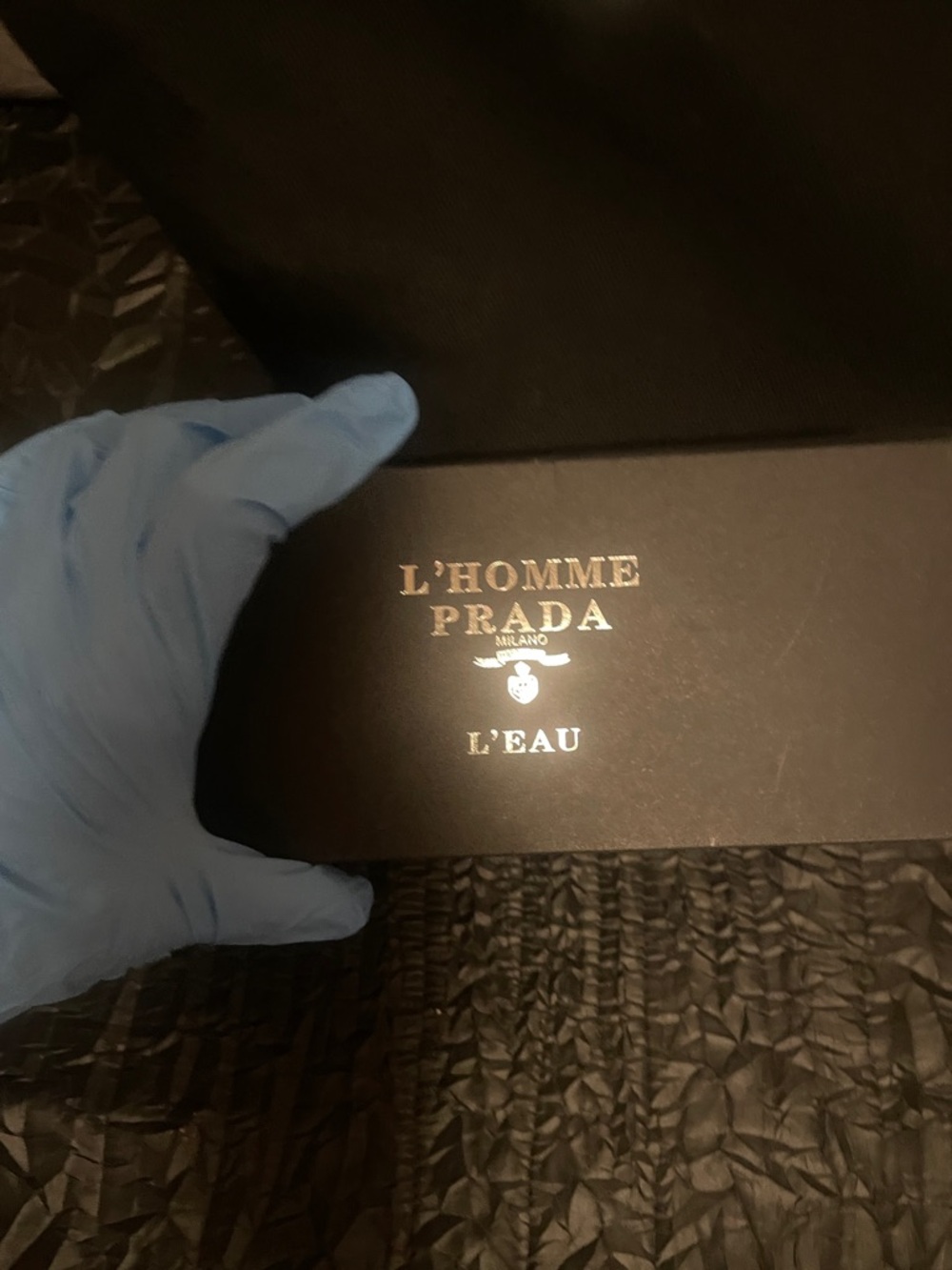 Prada Black Canvas Messenger Tote - Picture 11 of 17